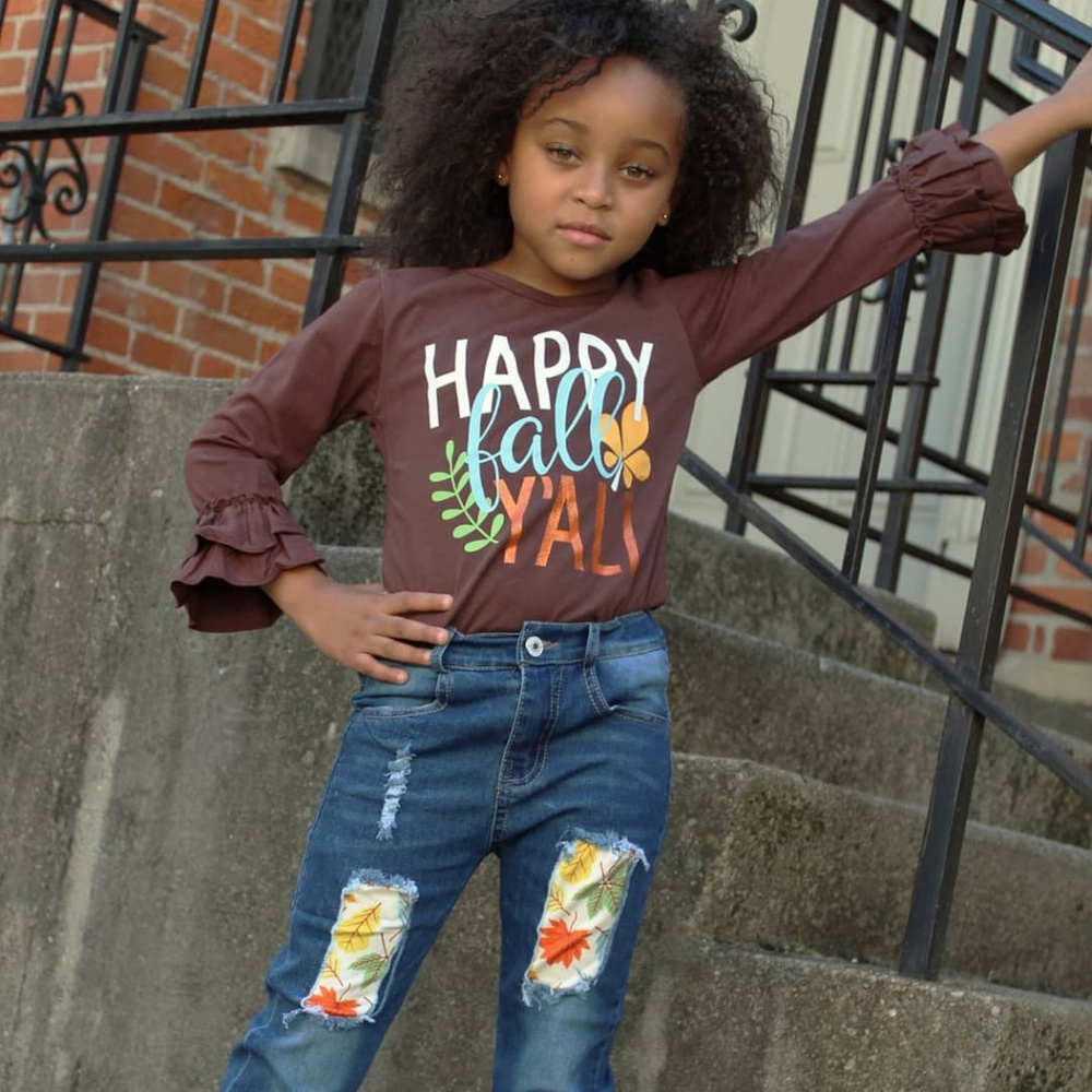 Denim Fall Set